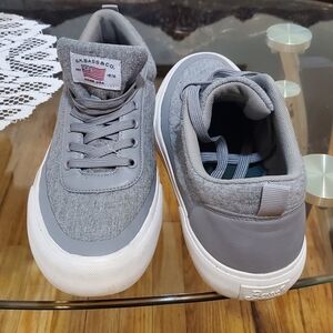 G.H. Bass & Co. Gray and White Men's Sneakers